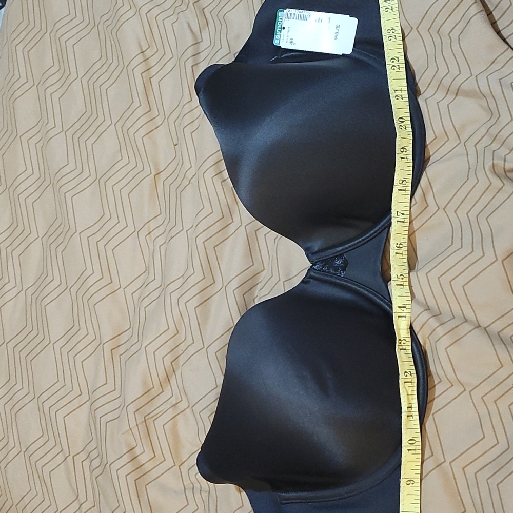 NWT Olga by Warners black bra